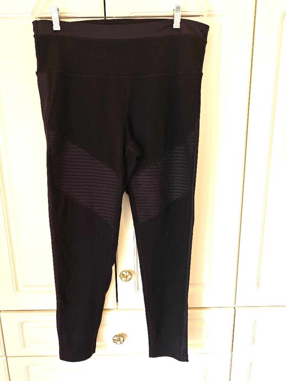 Fila Black Women's Sport Leggings, Size XL, New
